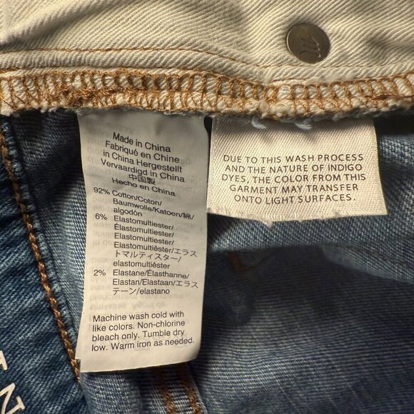 Men's 32x32 Madewell Skinny Blue Jeans Comfort Stretch - Picture 6 of 7